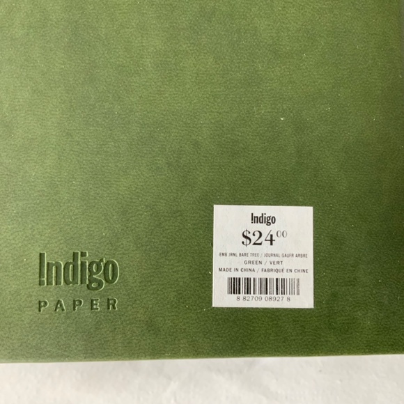 Bare Tree Embossed Journal, Vegan Leather. - Picture 6 of 6